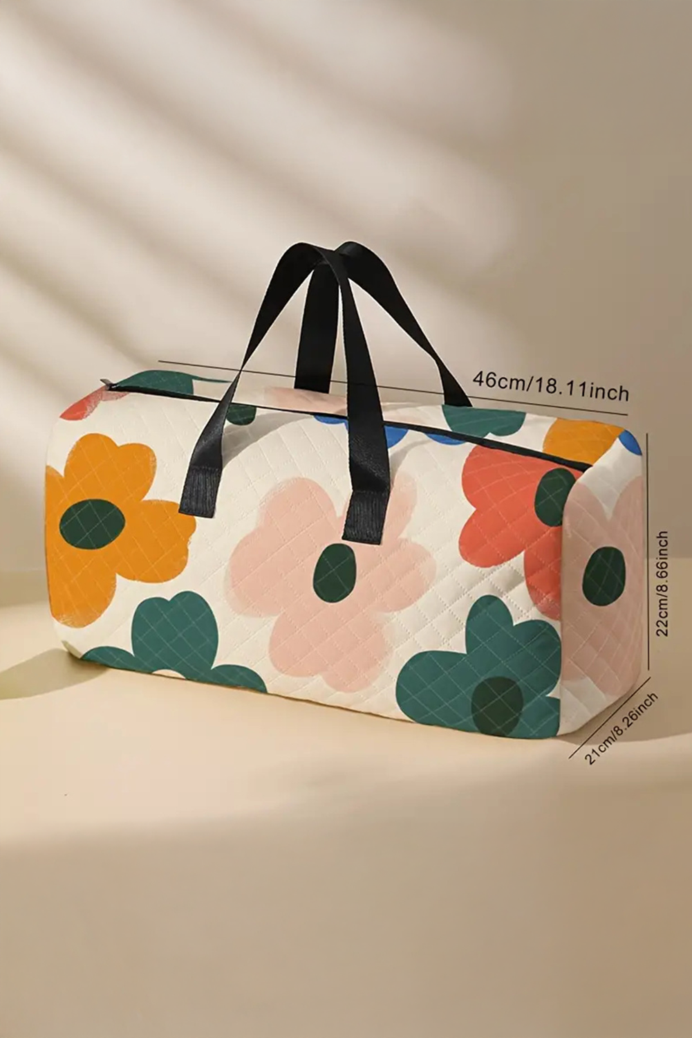 🌸 Sea Bloom Quilted Duffel🌊