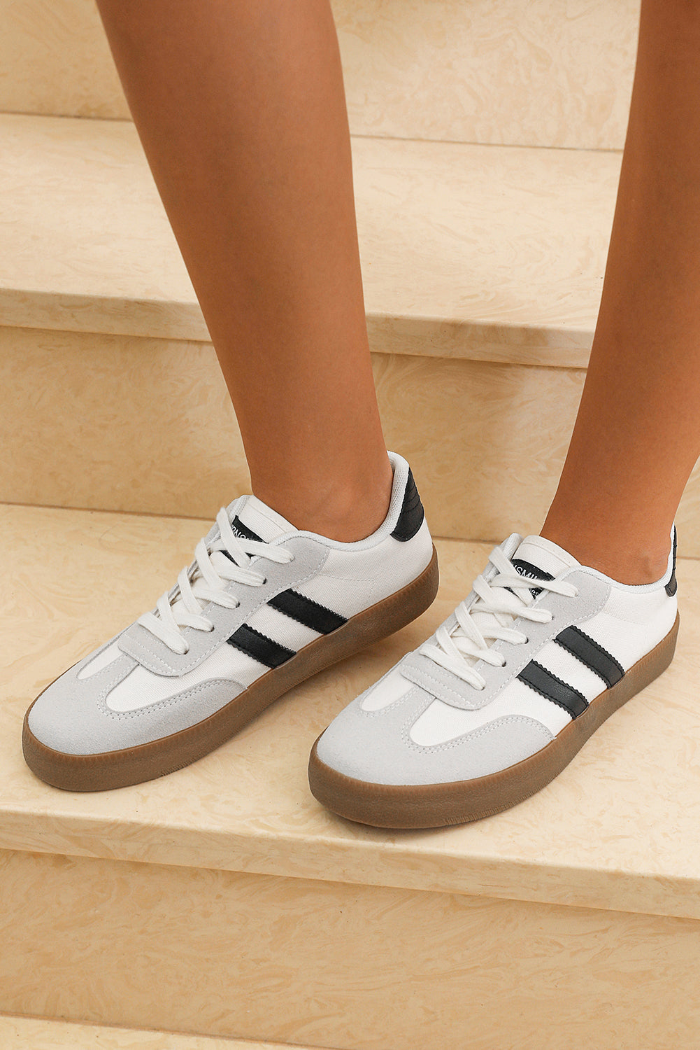 🐚Siren Stride Lace-Up Sneakers👟