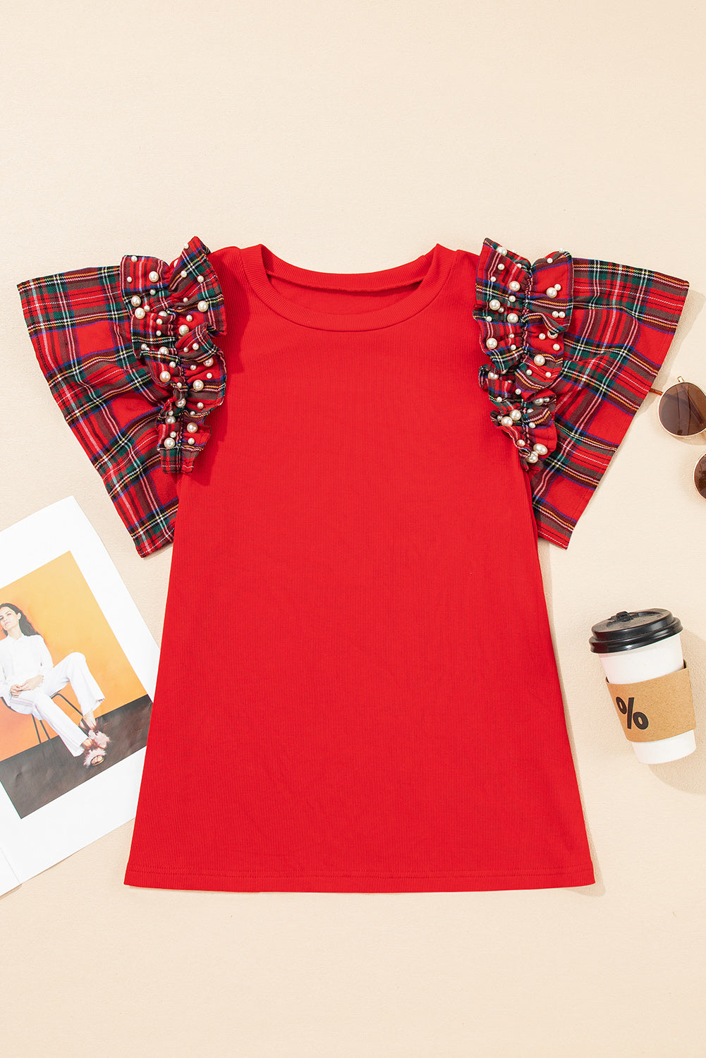 🔴The Ruby Pearl Top🦪