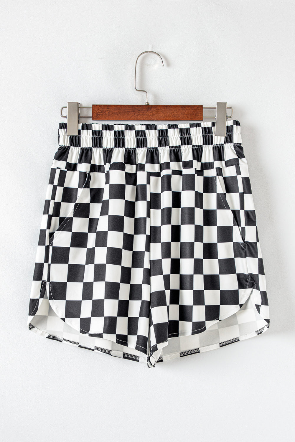 🖤The Salt + Check Shorts🐚