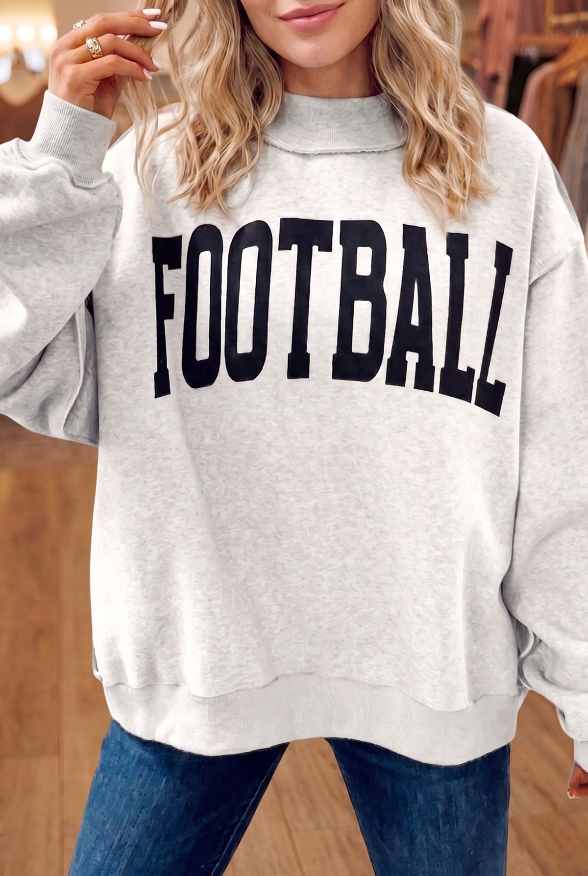 🏈 Kickoff Classic Reversible Sweatshirt🤍