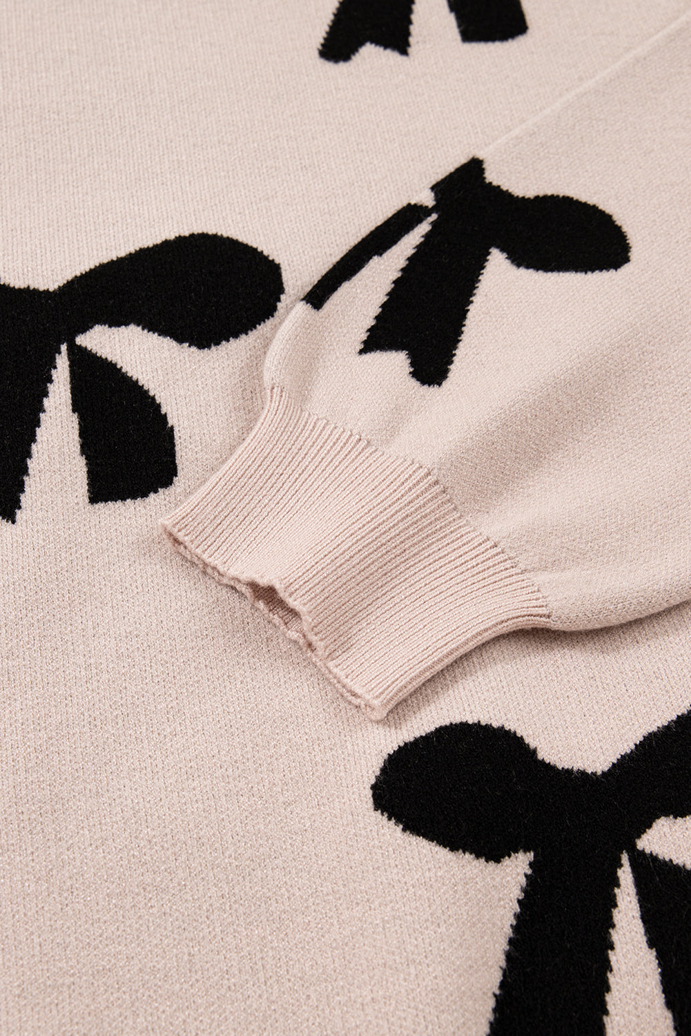 ⚪Pearls & Tides Bow Sweater🎀