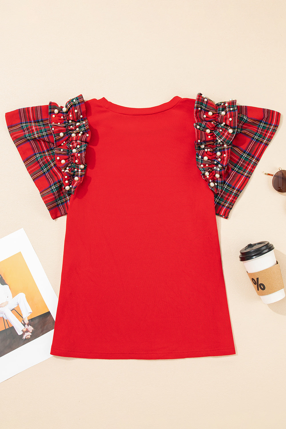 🔴The Ruby Pearl Top🦪