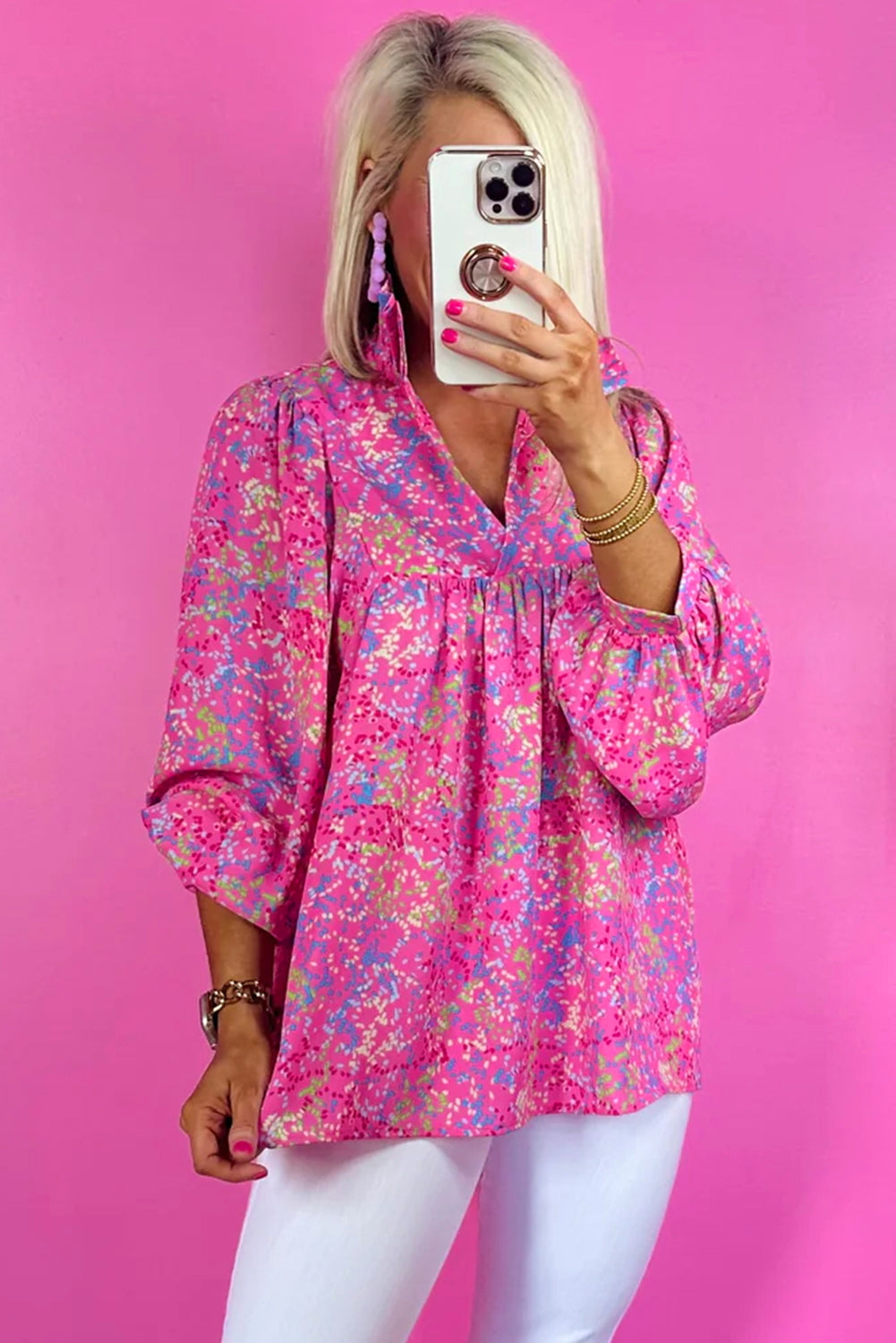 🪸The Coral Glow Blouse💖