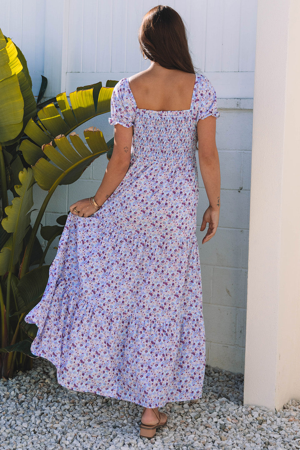 🌸 Wildflower Waves Maxi Dress🦋