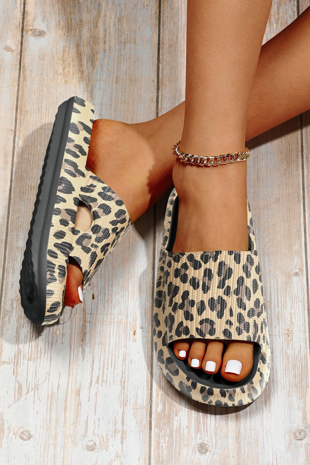 🐆 Midnight Tide Slides🖤