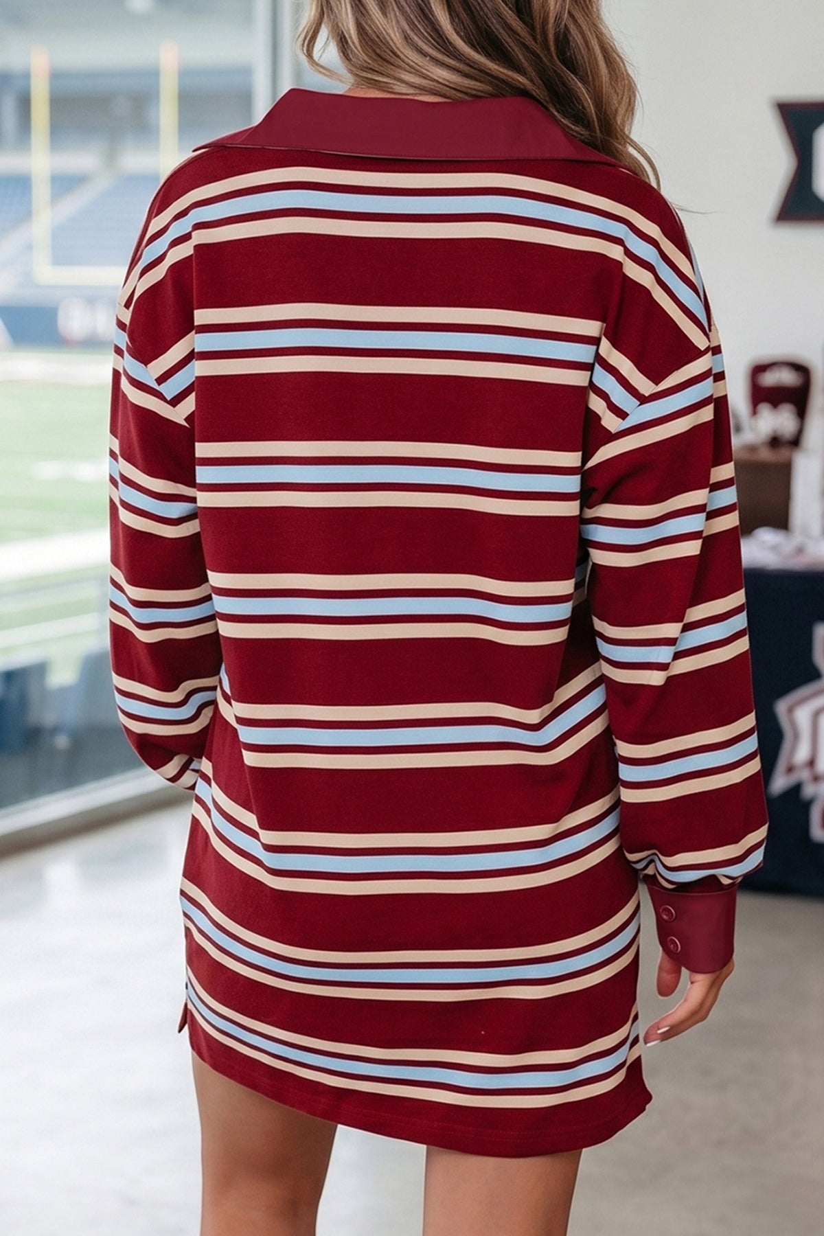 ❤️ Crimson Coast Polo Dress⚓