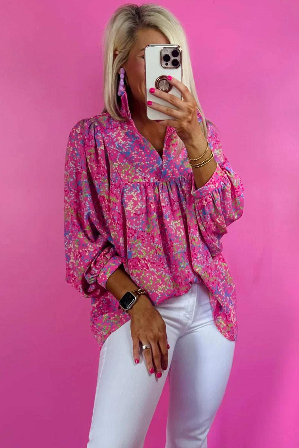 🪸The Coral Glow Blouse💖