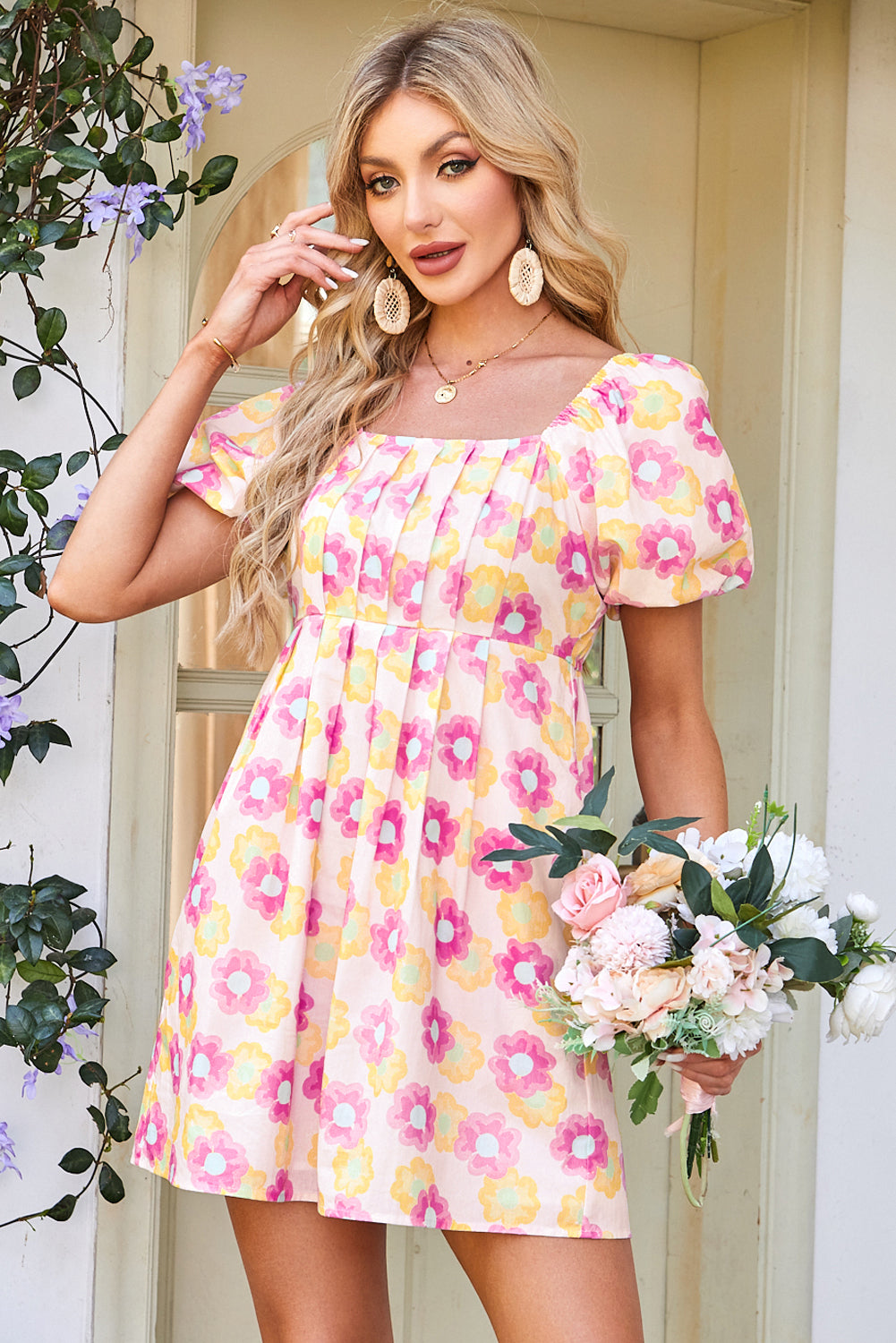 🌊The Sea Petal Midi Dress🌸