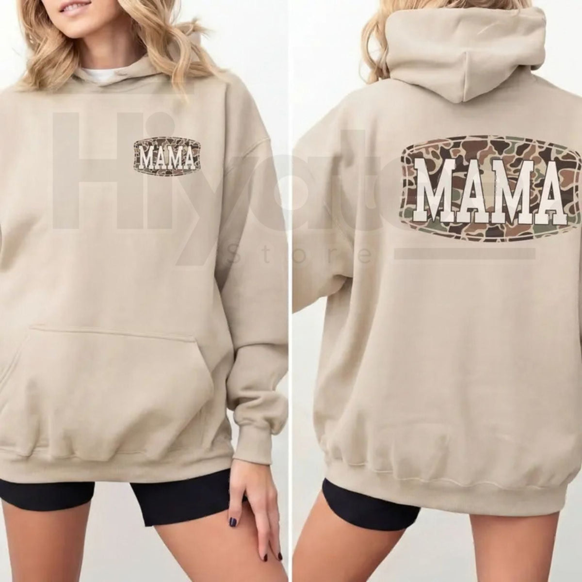 🌊 Wild Tide Mama Hoodie 💙