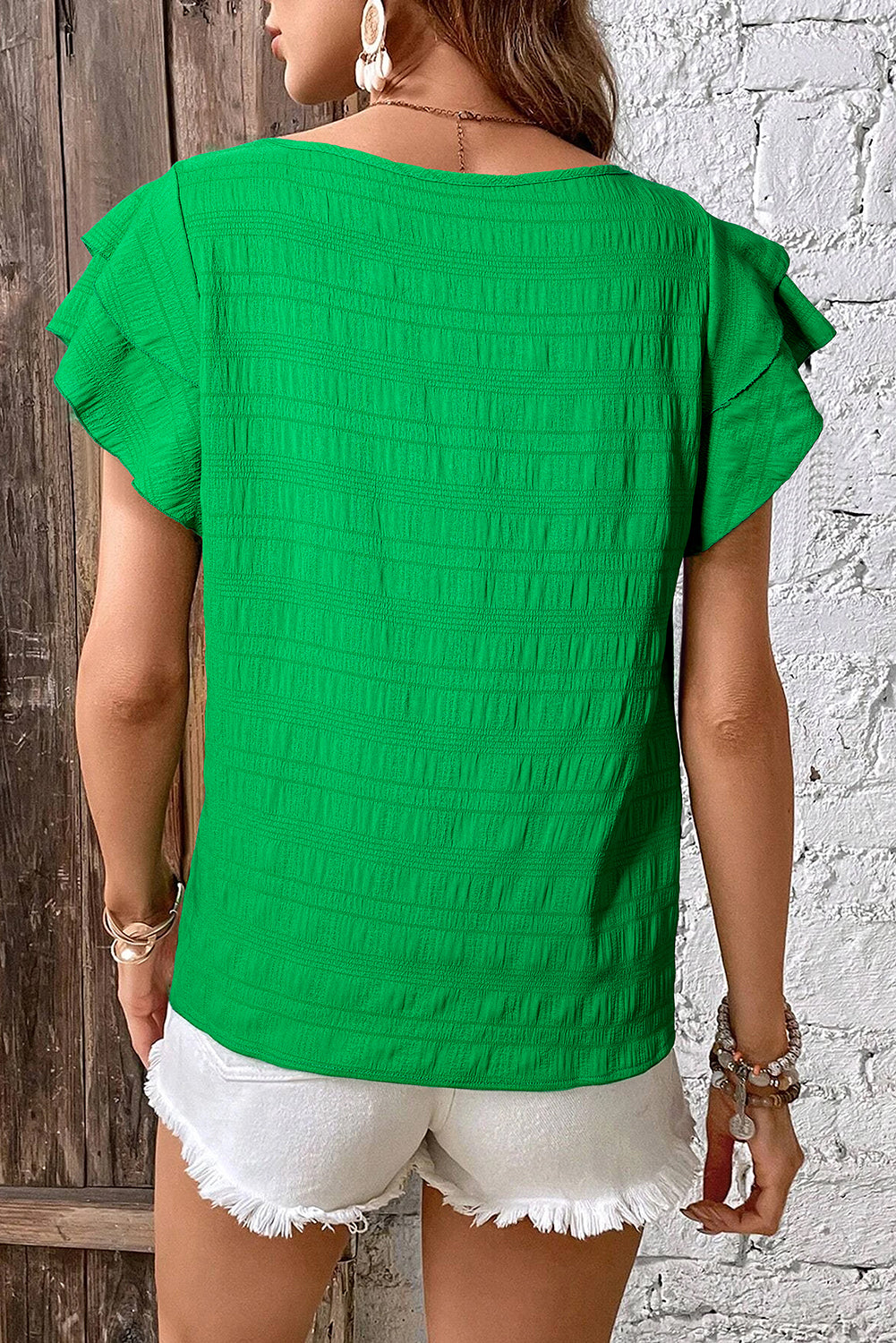 💚The Emerald Tide Blouse🌊