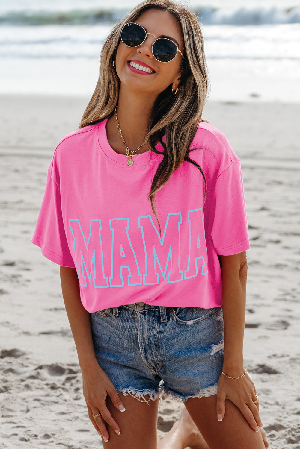 🧜‍♀️Mermama Wave Tee🌊