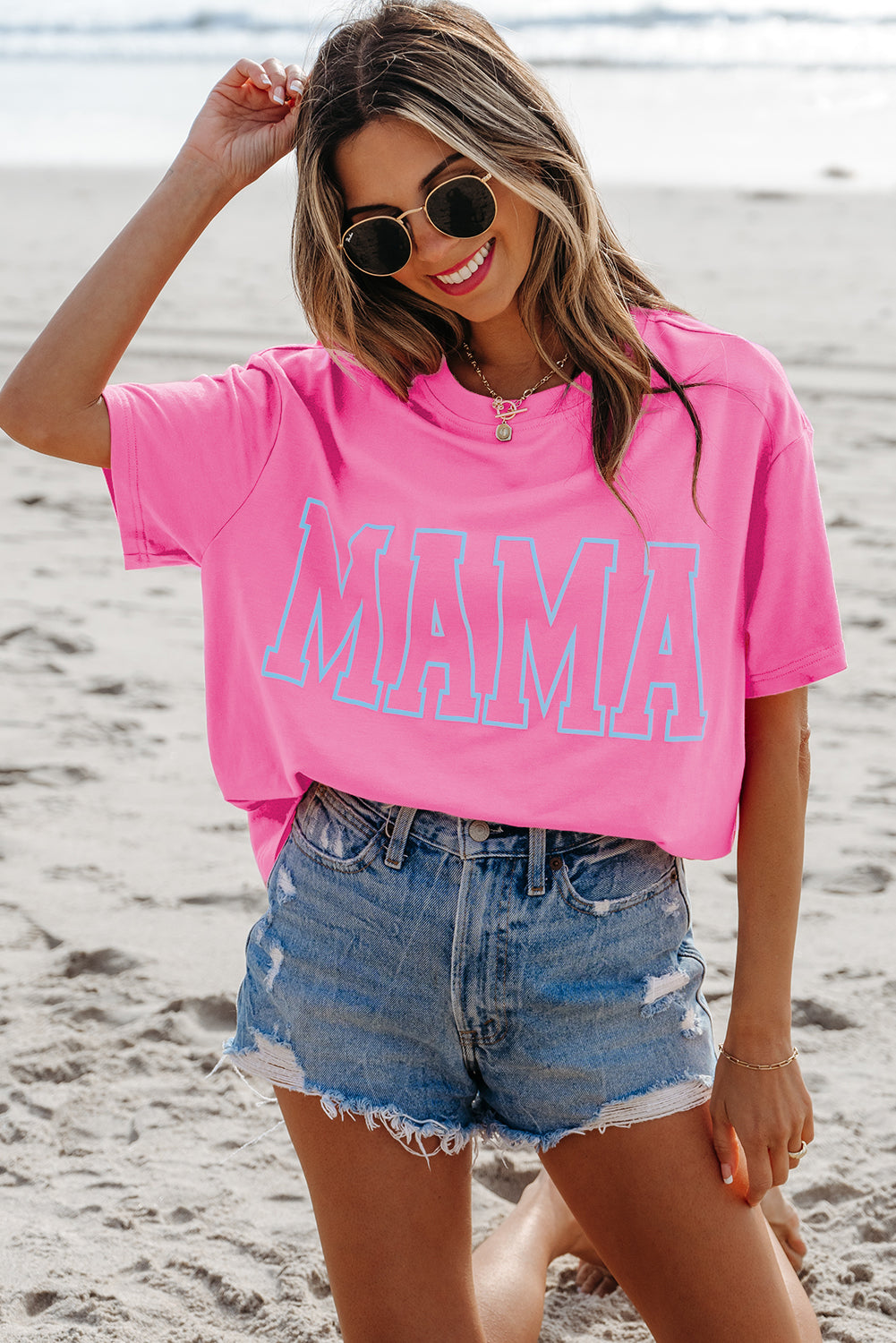 🧜‍♀️Mermama Wave Tee🌊