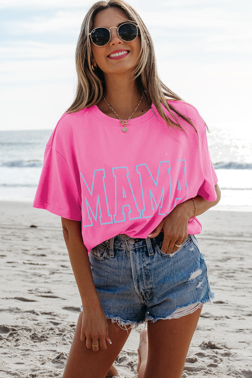 🧜‍♀️Mermama Wave Tee🌊