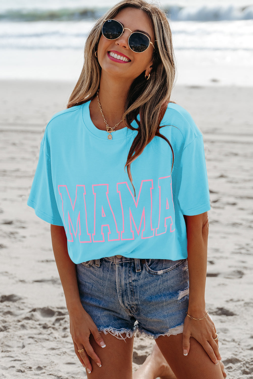 🧜‍♀️Mermama Wave Tee🌊