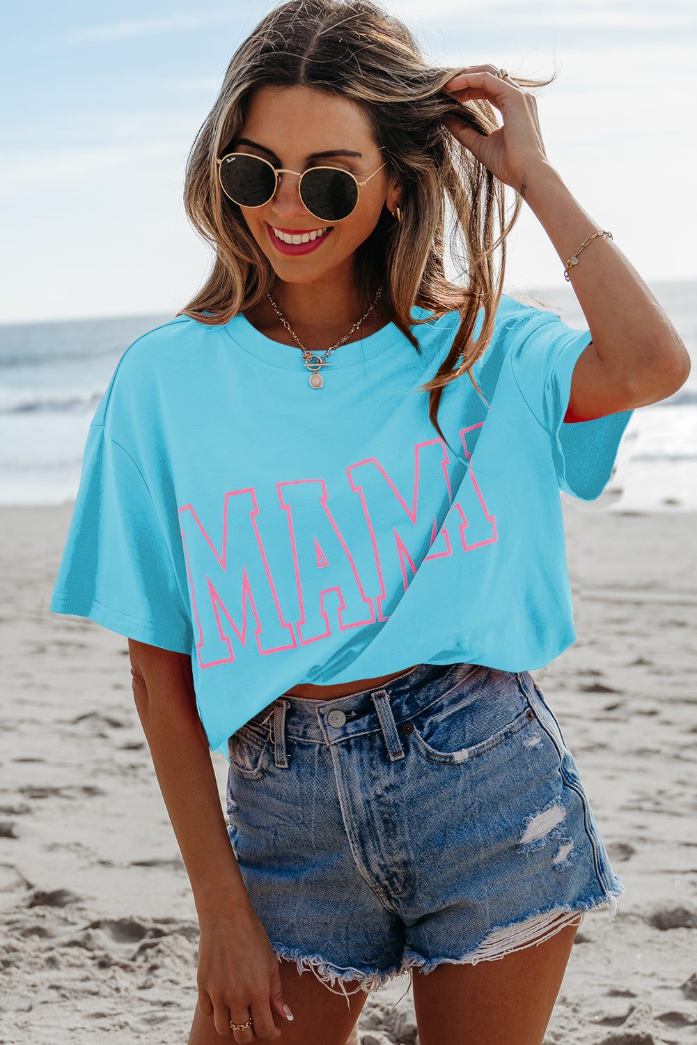 🧜‍♀️Mermama Wave Tee🌊