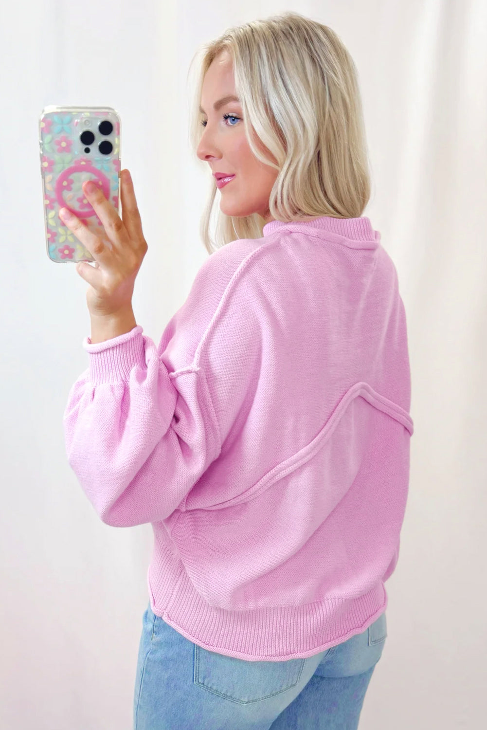 🐚Seashell Blush Sweater💖