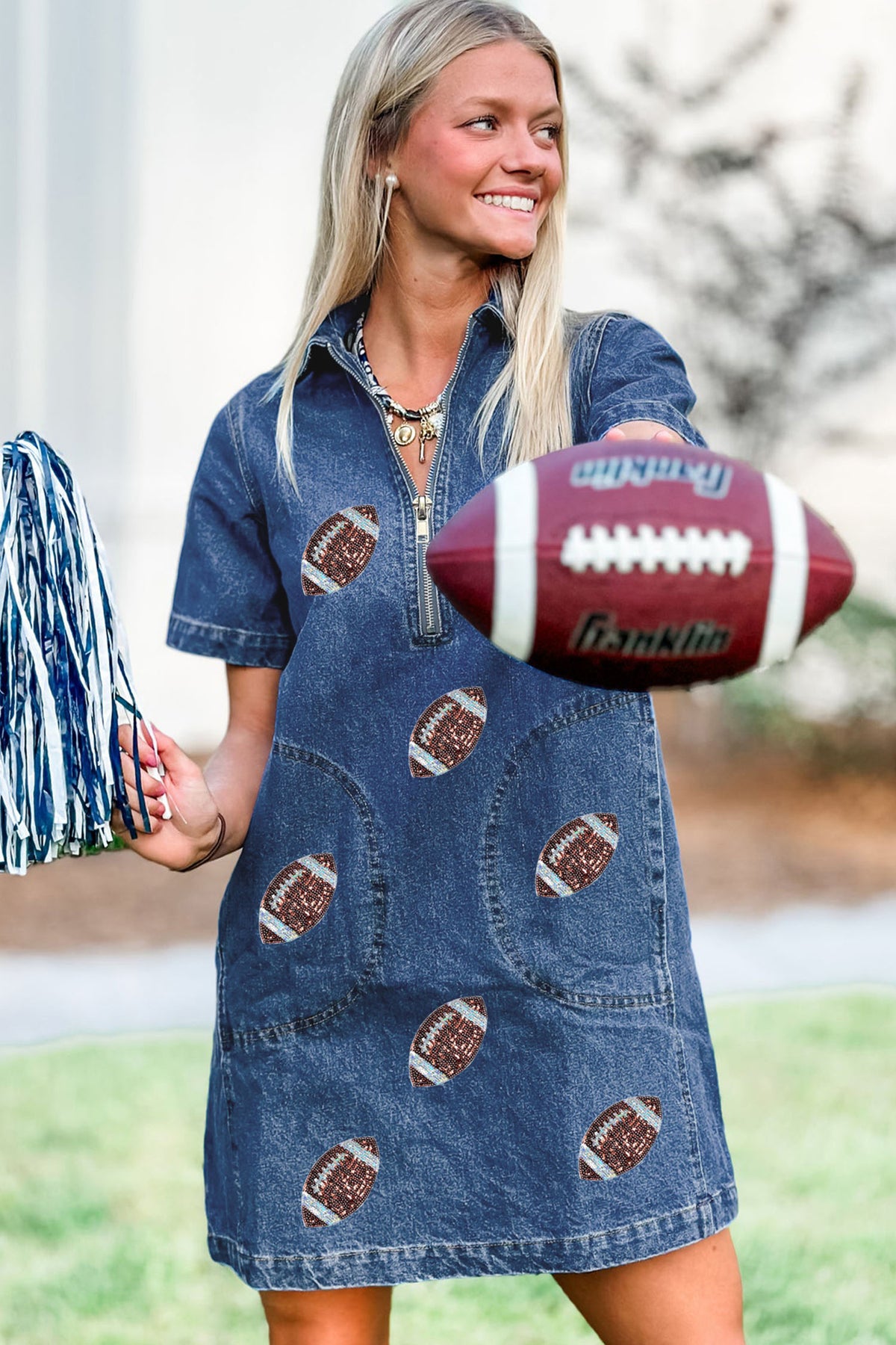 🏈 Sideline Sequin Dress💎