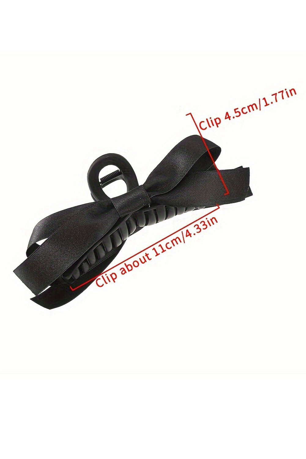 🌙 Midnight Tide Bow Clip 🖤
