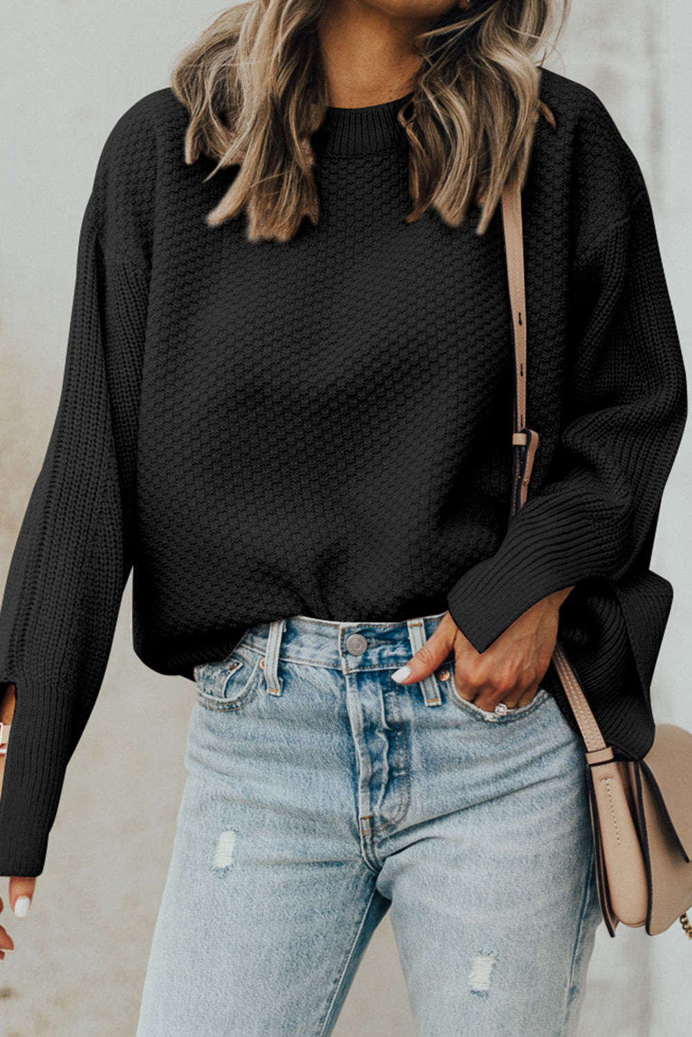 🌊 Driftshore Cozy Knit Sweater 🐚