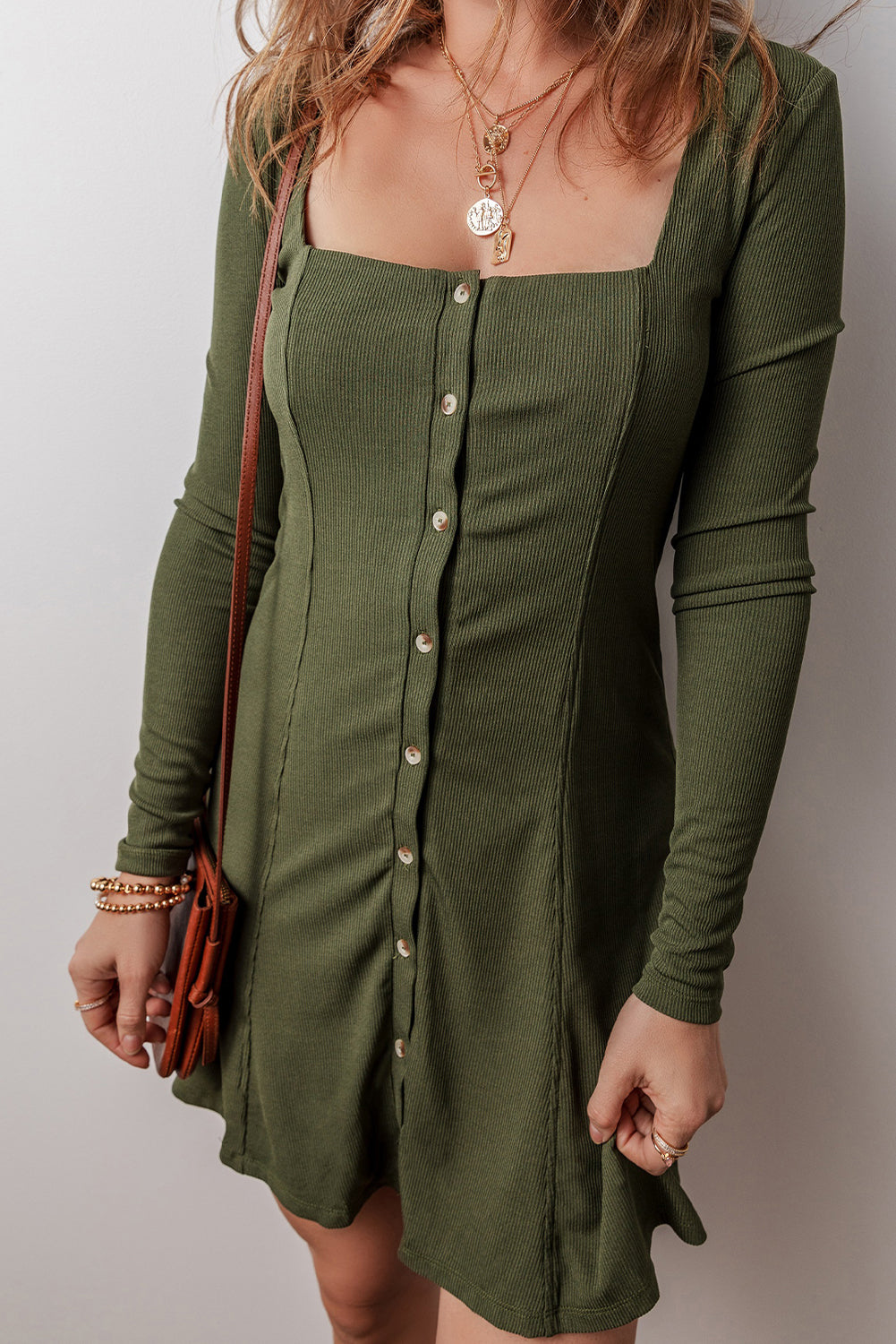 🌊 Seafoam Lure Mini Dress 🐚