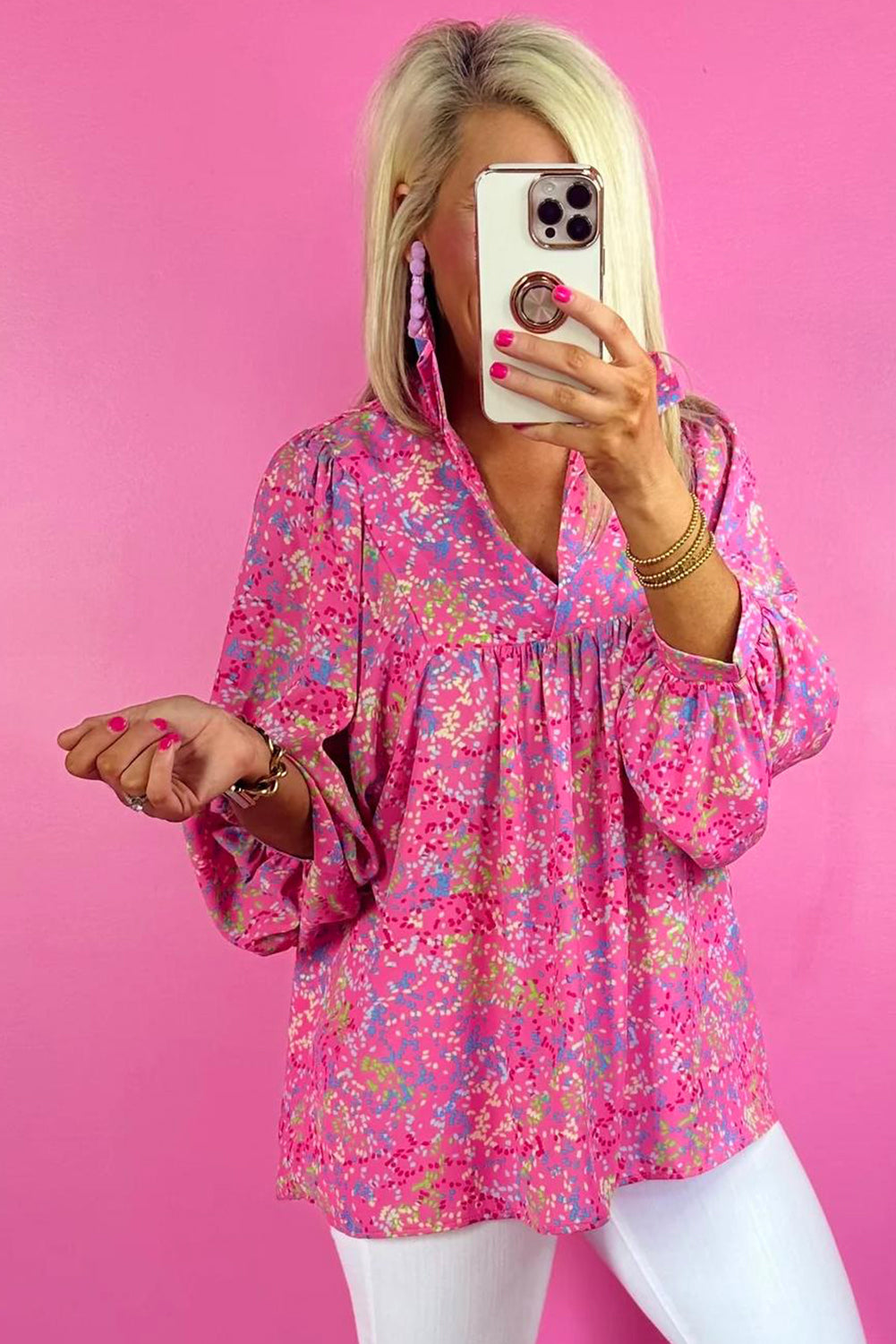 🪸The Coral Glow Blouse💖