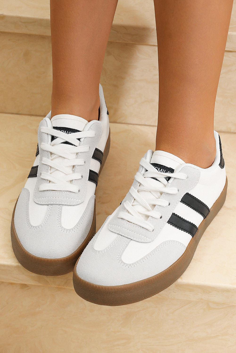 🐚Siren Stride Lace-Up Sneakers👟