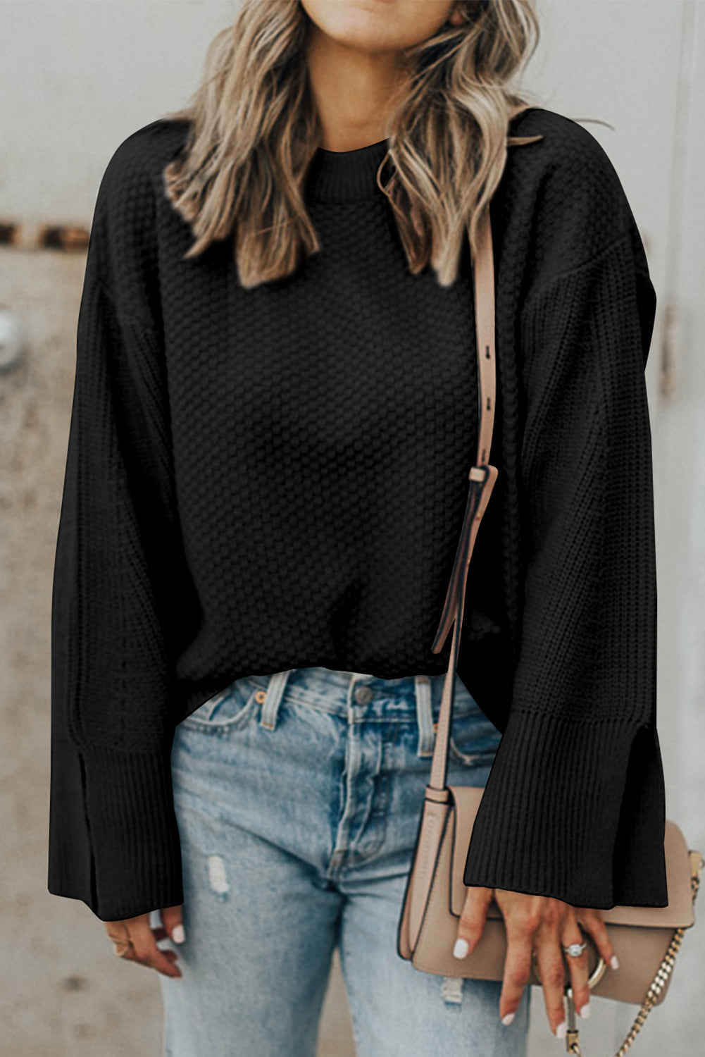 🌊 Driftshore Cozy Knit Sweater 🐚